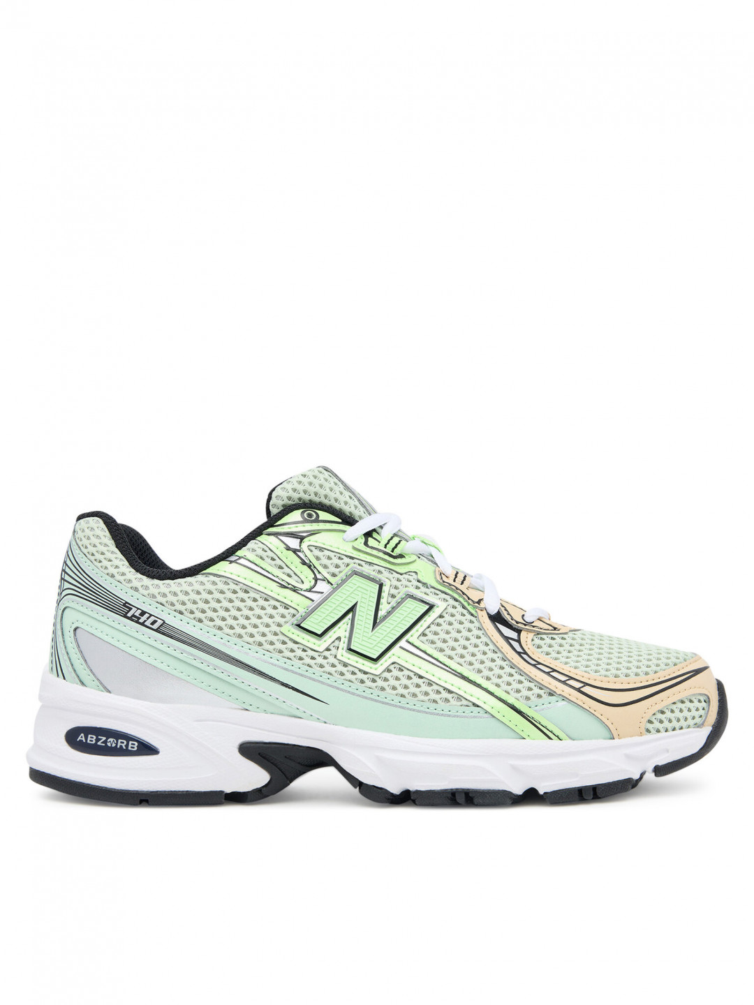 New Balance Sneakersy U740YC2 W Zelená